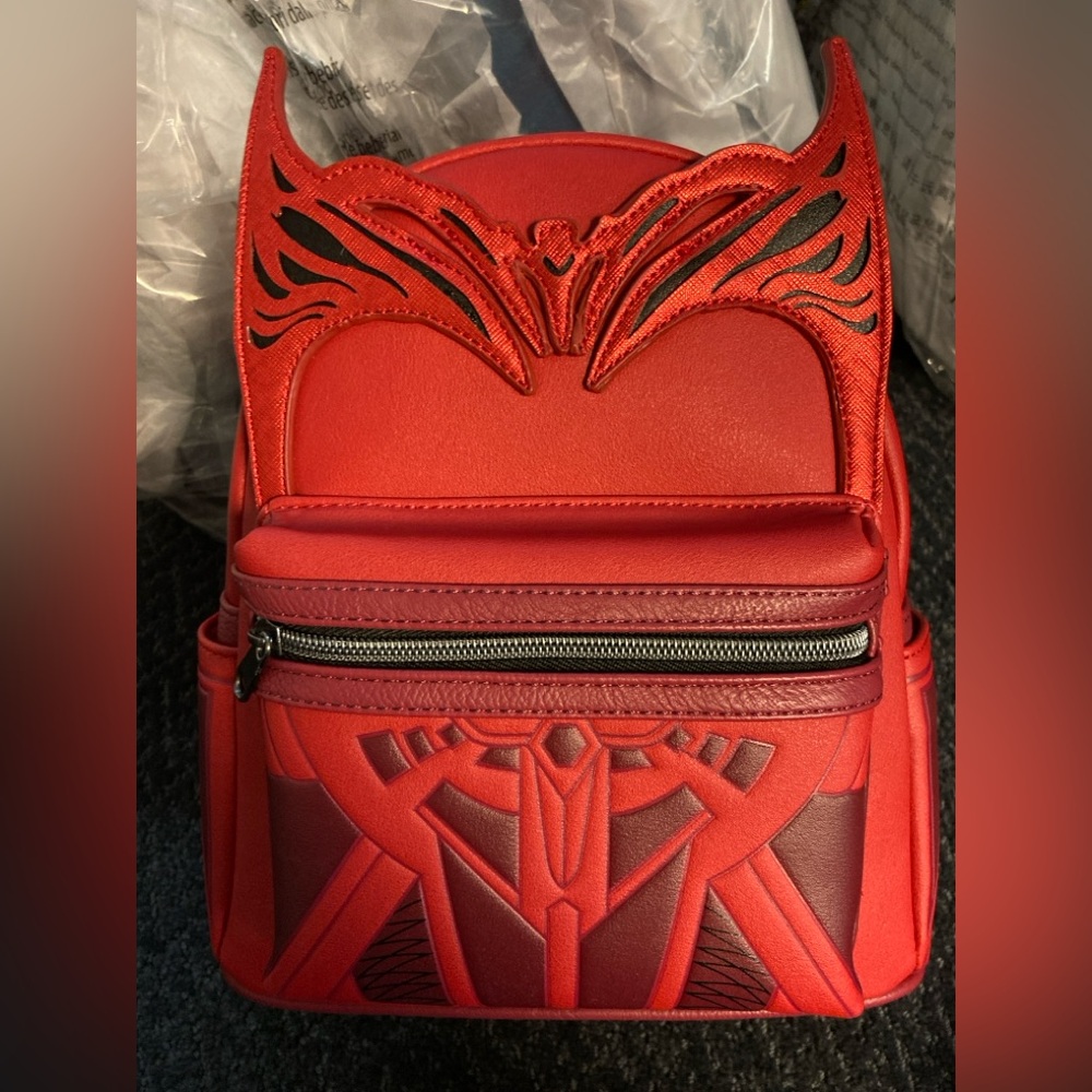 Loungefly Marvel Wandavision Scarlet Witch Backpack NWT